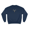 Aries Gold Symbol Champion Sweatshirt