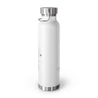 Pisces Copper Vacuum Insulated Bottle, 22oz - White