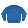 Aries Gold Symbol Champion Sweatshirt