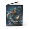 Aquarius Hardcover Journal Matte - Female Water Bearer