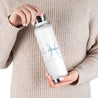 French Pisces Copper Vacuum Insulated Bottle, 22oz - White