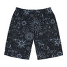 Starry Night Men's Board Shorts - Black