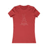Taurus Mantra (White font) Tee with Feminine Design, Empowerment Shirt, Casual Wear, Gift for Women, Encouraging Quote Apparel