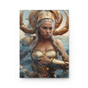 Cancer Hardcover Journal Matte - Female Crab