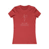 Libra Mantra (White font) Tee with Feminine Design, Empowerment Shirt, Casual Wear, Gift for Women, Encouraging Quote Apparel