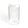 Sagittarius Mantra Eco-Friendly Sipper Glass, Reusable Drinkware, Perfect for Smoothies, Water, Gifts for All Occasions, Sustainable Lifestyle, Bamboo Lid