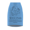 Aquarius Mantra Pencil Skirt - Light Blue