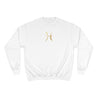 Pisces GOLD Symbol Champion Sweatshirt