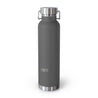 French Pisces Copper Vacuum Insulated Bottle, 22oz - Multiple Colors