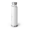 Scorpio Copper Vacuum Insulated Bottle, 22oz - White