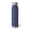 French Pisces Copper Vacuum Insulated Bottle, 22oz - Multiple Colors