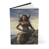 Capricorn Hardcover Journal Matte - Female Sea Goat