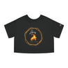 Aries Element Champion Women's Cropped T-Shirt - Black