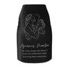 Aquarius Mantra Pencil Skirt - Black