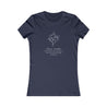 Pisces Mantra (White font) Tee with Feminine Design, Empowerment Shirt, Casual Wear, Gift for Women, Encouraging Quote Apparel