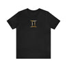 Gemini GOLD Symbol Short Sleeve Tee