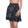 Starry Night Women's Skater Skirt - Black