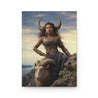 Capricorn Hardcover Journal Matte - Female Sea Goat