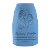 Aquarius Mantra Pencil Skirt - Light Blue