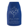 Pisces Mantra Pencil Skirt - Blue