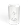 Libra Mantra Eco-Friendly Sipper Glass, Reusable Drinkware, Perfect for Smoothies, Water, Gifts for All Occasions, Sustainable Lifestyle, Bamboo Lid