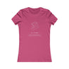 Leo Mantra (White font) Tee with Feminine Design, Empowerment Shirt, Casual Wear, Gift for Women, Encouraging Quote Apparel