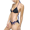 Starry Night Women's Bikini Swimsuit - black