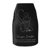 Scorpio Mantra Pencil Skirt - Black
