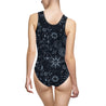 Starry Night Women's Classic One-Piece Swimsuit - Black