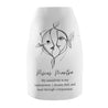 Pisces Mantra Pencil Skirt - White