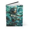 Pisces Hardcover Journal Matte - Female Pisces