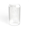 Aquarius Mantra Eco-Friendly Sipper Glass, Reusable Drinkware, Perfect for Smoothies, Water, Gifts for All Occasions, Sustainable Lifestyle, Bamboo Lid