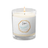 Libra Glass jar soy wax candle