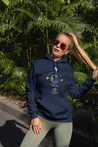 Virgo Symbol & Element Unisex Heavy Blend™ Hooded Sweatshirt - darker colors