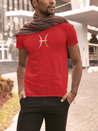 Pisces GOLD Symbol Short Sleeve Tee