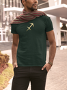 Sagittarius GOLD Symbol Short Sleeve Tee