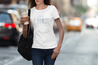 French Scorpio Women's Tee - White