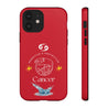 Cancer Cell Phone Cases - Tough - Red