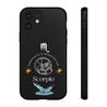 Scorpio Cell Phone Cases - Tough - Black
