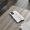 Scorpio Cell Phone Cases - Tough - White
