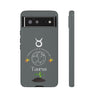 Taurus Cell Phone Cases - Tough - Gray