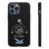 Scorpio Cell Phone Cases - Tough - Black