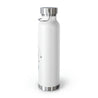 Scorpio Copper Vacuum Insulated Bottle, 22oz - White