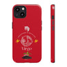 Virgo Cell Phone Cases - Tough - Red