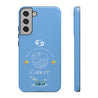 Cancer Cell Phone Cases - Tough - Blue