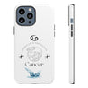 Cancer Cell Phone Cases - Tough - White