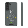 Taurus Cell Phone Cases - Tough - Gray