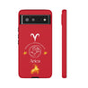 Aries Cell Phone Cases - Tough - Red