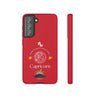 Capricorn Cell Phone Cases - Tough - Red