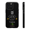 Taurus Cell Phone Cases - Tough - Black